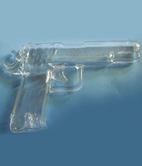手枪形玻璃烟斗tb-382